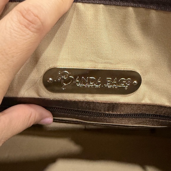 NEW XL BANDA BAG “THE WEEKENDER” TOTE BAG CARRY-ON TRAVELER ~ BEAUTIFUL - Picture 7 of 11